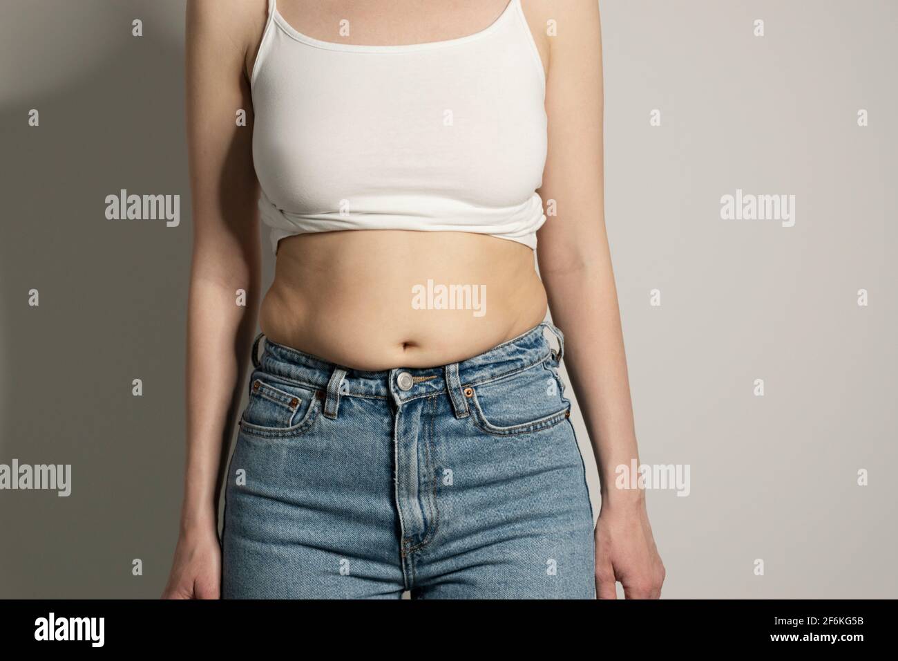 Skinny fat hi res stock photography and images Alamy